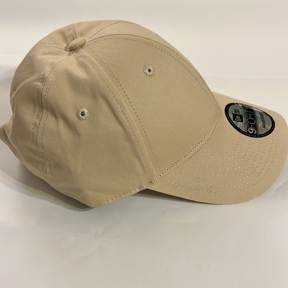 NEW ERA SAINT LAURENT CAP LOGO COTTON BEIGE - Picture 2 of 7